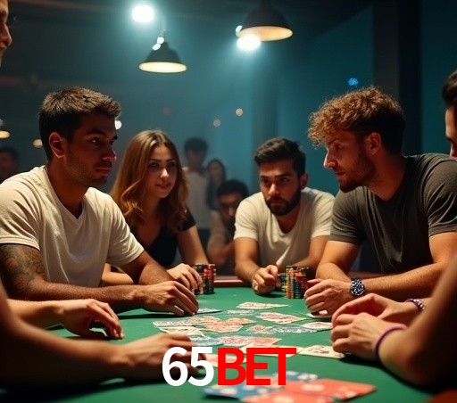 Interface moderna da plataforma 65BET
